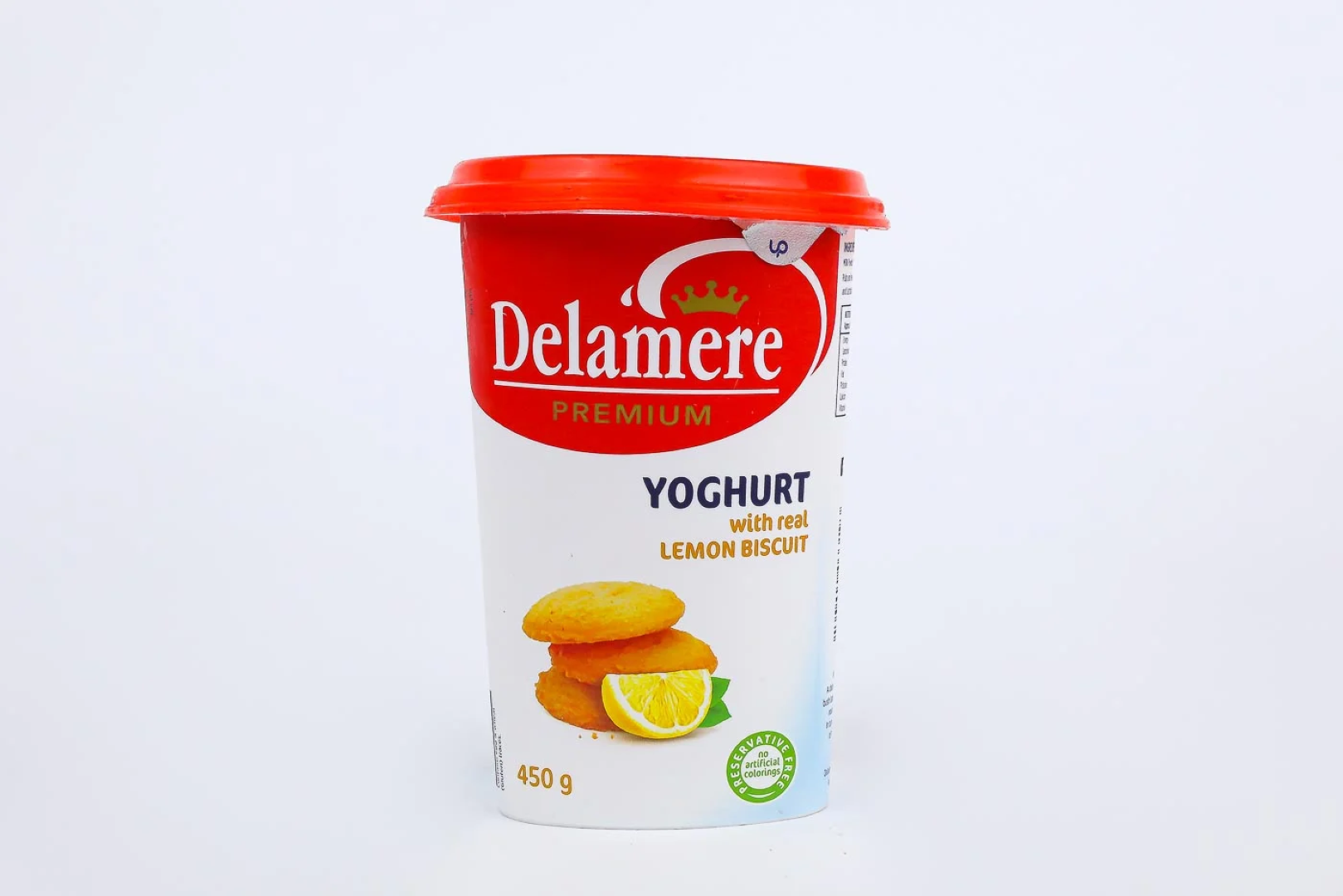 DELAMERE LEMON BISCUIT CUP 100ML